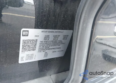 2023 Chevrolet Suburban 2Wd Premier from USA, damaged, VIN 1GNSCFKDXPR170401